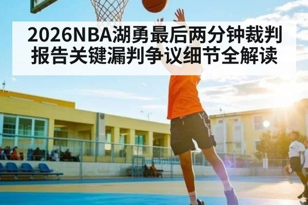 2026NBA湖勇最后两分钟裁判报告关键漏判争议细节全解读